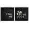 Stupell Industries You Me and the Dogs Family Pet Framed Floater Canvas Wall Art